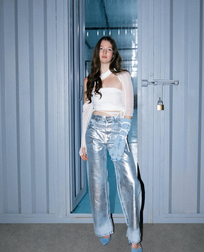 Metalic Denim