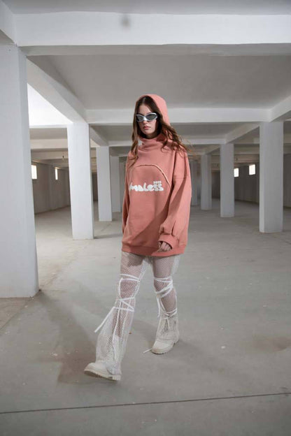 Peach hoodie